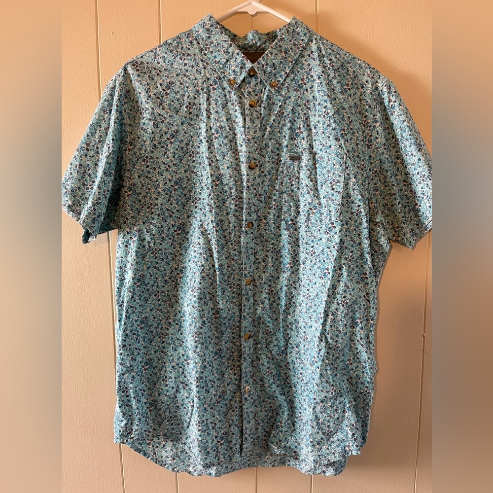 Rip curl float button down shirt